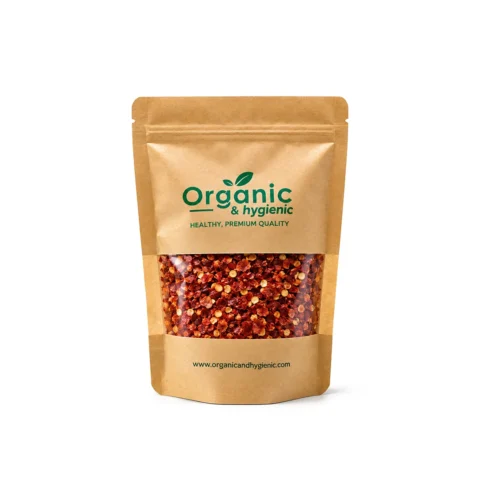 Fresh Chilli Flakes (Dharra Mirch) in Pakistan | Organic & Hygienic. Fresh Chilli Flakes (Dharra Mirch) from Organic & Hygienic, carefully selected for their spicy flavor, aroma and quality, available across Pakistan.
