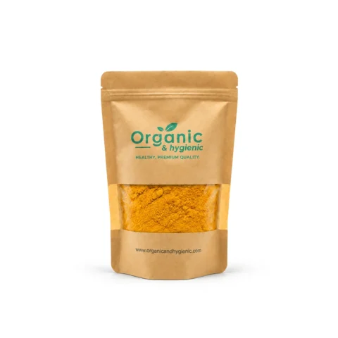 Natural Turmeric Powder (Haldi Powder) in Pakistan | Organic & Hygienic. Natural Turmeric Powder (Haldi Powder) from Organic & Hygienic, carefully prepared for rich color, natural flavor and quality, perfect for everyday Pakistani cooking.