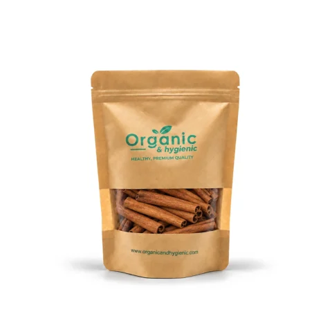 Whole Cinnamon Sticks (Darchini) in Pakistan | Organic & Hygienic. Quality whole Cinnamon Sticks (Darchini) from Organic & Hygienic, selected for their rich aroma and warm natural flavor, ideal for tea, desserts and traditional Pakistani cooking.