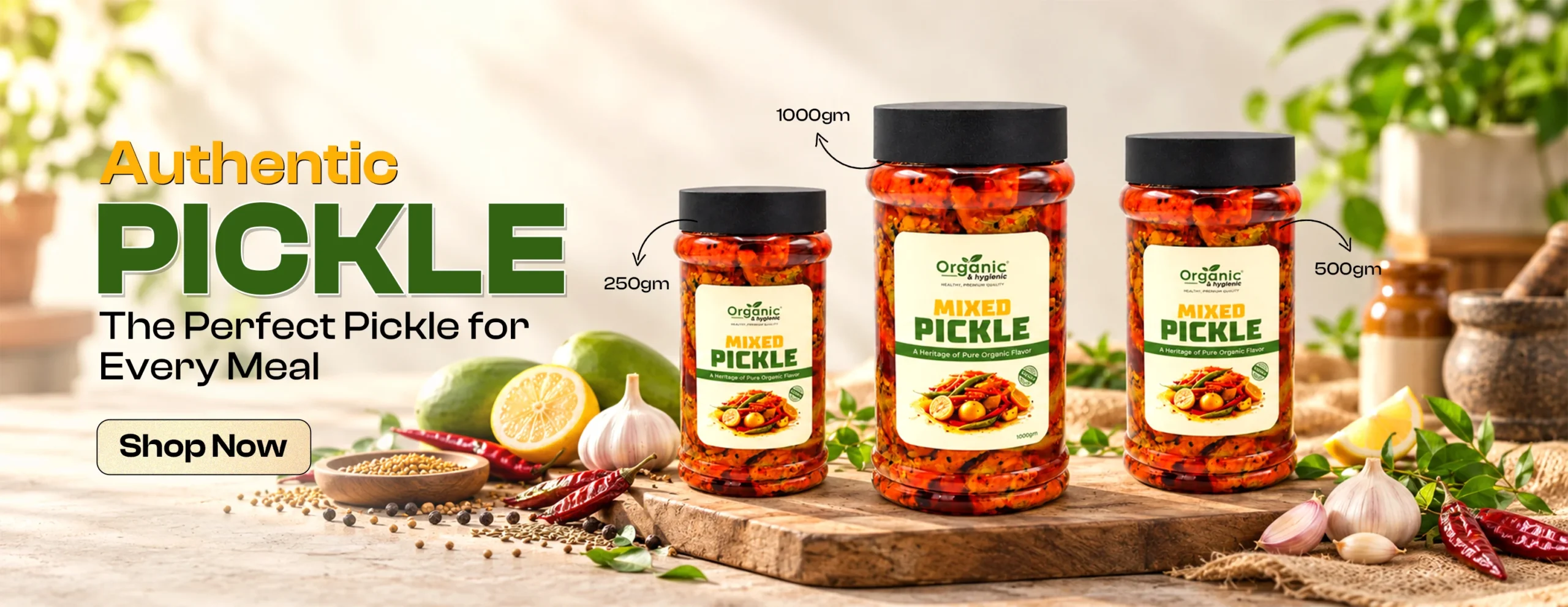 mixed-pickle-in-pakistan. Mixed Pickle in Pakistan – Organic & Hygienic. Authentic mixed pickle from Organic & Hygienic, available in 250gm, 500gm and 1000gm sizes for customers across Pakistan.